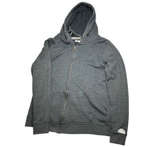 Roxy Full Zip Hoodie‎ Jacket Gray Pockets Casual Activewear Womens Size L